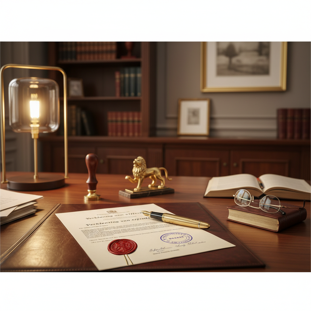 Wat is een verklaring van erfrecht en hoe vraag ik het aan?